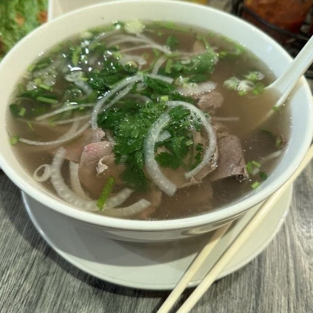 P6. Eye Round and Brisket Noodle Soup.